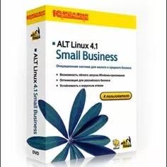 ALT Linux 4.1 Small Business (box, DVD, документация) (4 лиц.)