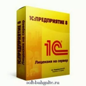 1С:Предприятие 8.3. Лицензия на сервер на soft-buhgalte.ru