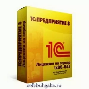 1С:Предприятие 8.3. Лицензия на сервер (х86-64) на soft-buhgalte.ru