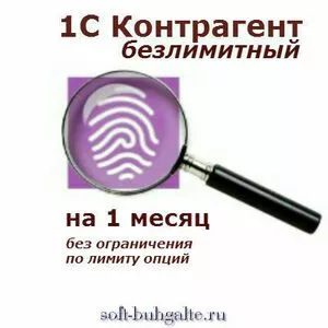 1С: Контрагент безлимитный на 1 месяц на soft-buhgalte.ru