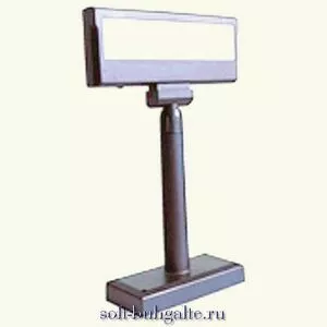 Дисплей покупателя LPOS-II-VFD-2029D, USB, серый на soft-buhgalte.ru