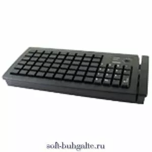 Программируемая клавиатура Posiflex KB-6800U-B, черная на soft-buhgalte.ru