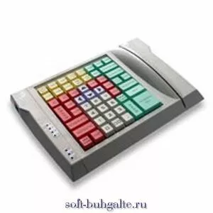 Программируемая клавиатура LPOS-064-M02 (с гравировкой под Магазин), белая на soft-buhgalte.ru