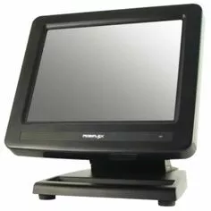 Монитор цветной Posiflex LM-2008Е-В 8,  LCD, пластиковая подставка, черный